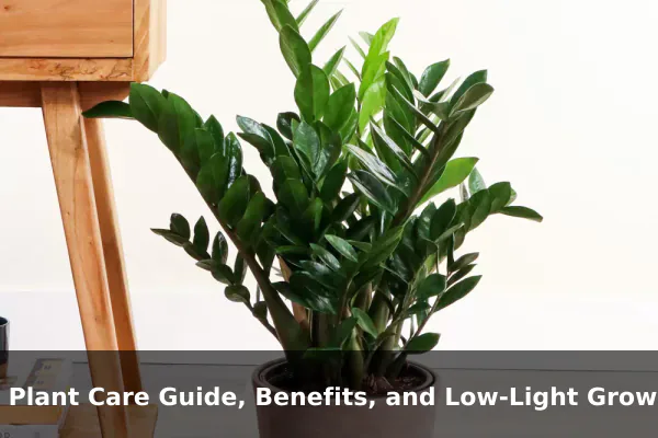 ZZ Plant Care Guide, Benefits, and Low-Light Growing Tips