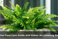 Boston Fern Care Guide and Indoor Air-Cleaning Benefits