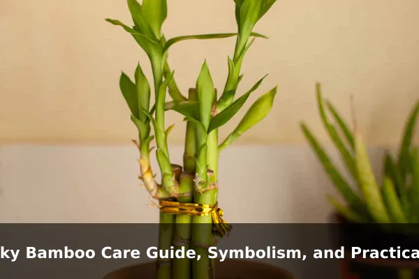 Lucky Bamboo Care Guide, Symbolism, and Practical Benefits