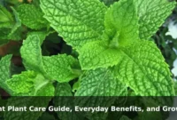 Mint Plant Care Guide, Everyday Benefits, and Growing Tips