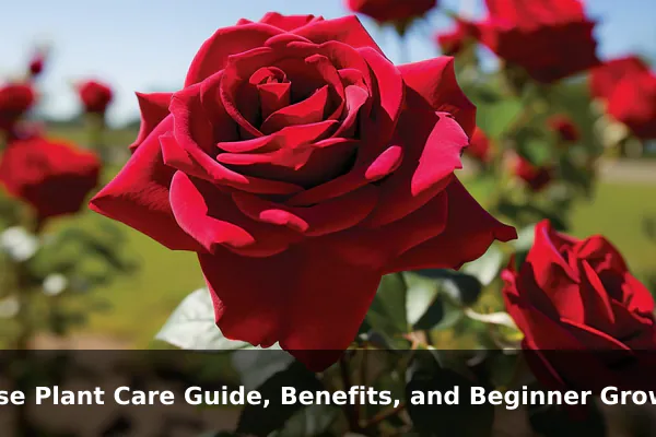 Rose Plant Care Guide, Benefits, and Beginner Growing Tips